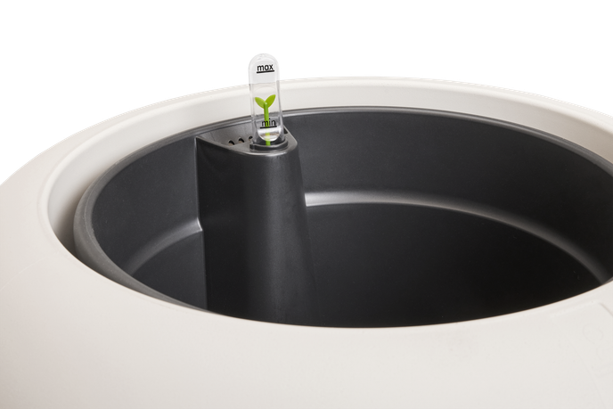 amber roll high 43cm bianco lino